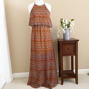 NEW Gianni Bini Maxi Dress Brown